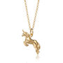 Unicorn Necklace, Sterling Silver Or Gold Plated, thumbnail 10 of 11
