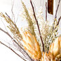 Dried Oat And Ruscus Bouquet With Proteas, thumbnail 3 of 5