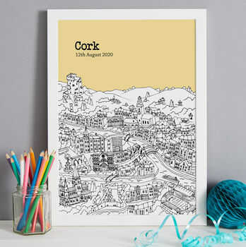 Personalised Cork Print, 3 of 9