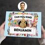 Personalised Photo Gift Book For Him 'Can You Find Him?', thumbnail 1 of 11