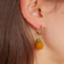 Pineapple Earrings, thumbnail 3 of 4