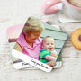 Personalised Photo Coasters Set Of Four With Text, thumbnail 1 of 3