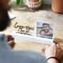 'Love You Dad' Cut Out Wording 4' x 4' Photo Frame, thumbnail 1 of 2