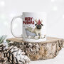 Merry Pugmas Personalised Mug, thumbnail 5 of 5