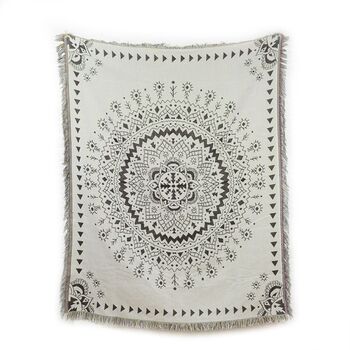 Boho Mandala Blanket Or Furniture Throw, 5 of 5