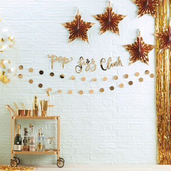 Gold Foiled Party Paper Straw, 2 of 3