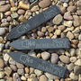 Engraved Personalised Slate Herb Plant Markers, thumbnail 4 of 4