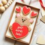 Personalised Love Bear Cookie Letterbox Gift, thumbnail 2 of 5