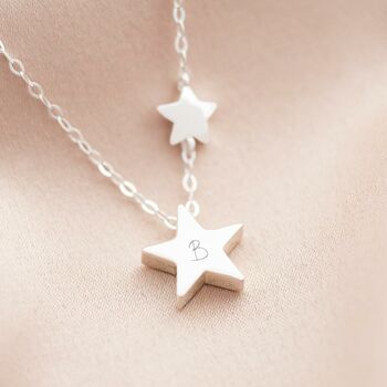 My Lucky Star Personalised Sterling Silver Necklace, 2 of 9
