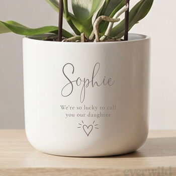 Personalised Birthday Gift For Her | Indoor Pot Add Plant, 5 of 8