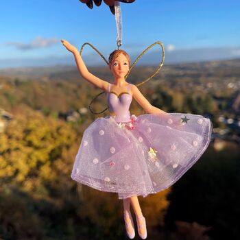Christmas Fairy Hanging Tree Decoration, 4 of 6
