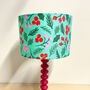 It's A 'Holly Jolly' Christmas Lampshade In Green, thumbnail 3 of 6