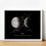 Personalised Moon Phase Print Memorial Gift, thumbnail 2 of 7