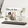 Personalised Father Of The Bride Acrylic Plaque, thumbnail 1 of 2