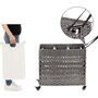Handwoven Laundry Basket Rattan Clothes Hamper Bins, thumbnail 6 of 7