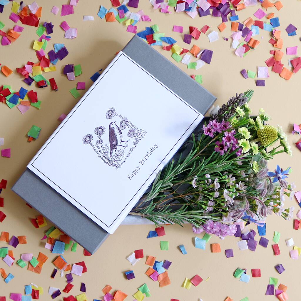 Happy Birthday Hamper By FlowerBe