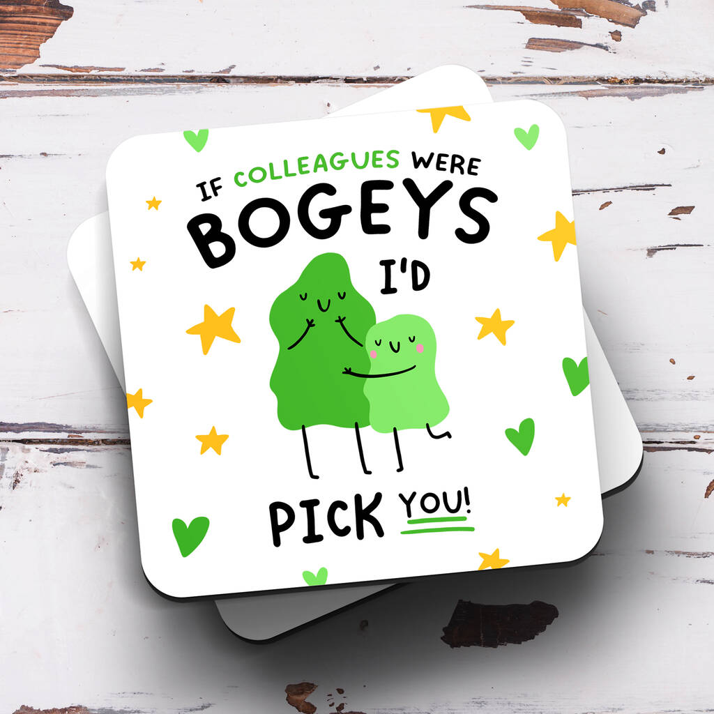 Colleague Coaster 'If Colleagues Were Bogeys'