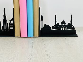 Dubai Skyline Modern Bookends, 2 of 3