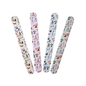 Set Of Four Daydreamer Nail Files Multi Coloured, 2 of 2
