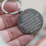 'A Friend Is Someone' Keyring, thumbnail 1 of 5