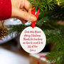 Personalised Teacher Poem Christmas Decoration, thumbnail 3 of 7