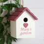 Mum's Garden Heart Birdhouse, thumbnail 1 of 2