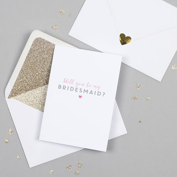 Will You Be My Bridesmaid Card, 3 of 5