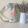 Lavender Sachet With Cottage Garden Print Gift Decoration, thumbnail 1 of 8