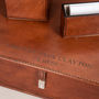 Personalised Leather Document Box File, thumbnail 5 of 8