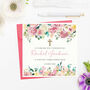 Communion, Christening Or Confirmation Card Pink Roses, thumbnail 1 of 3