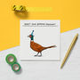 Here's Your Birthday Pheasant Card, thumbnail 2 of 2