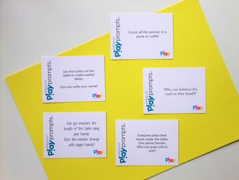 Eating Out Play Prompts Activity Cards For Age Three+, 3 of 10