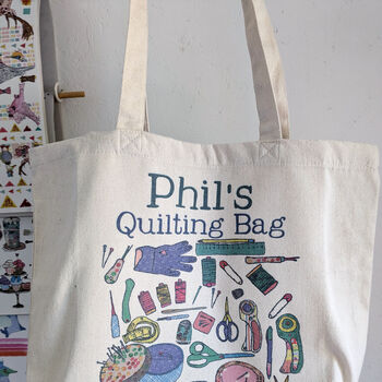 Personalised Quilting Bag, 10 of 10