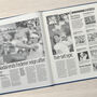 Wimbledon Personalised Tennis Gift Newspaper Book, thumbnail 6 of 9