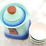 Colourful Pastel Tea Set With Teapot And Three Tea Cups, thumbnail 10 of 10