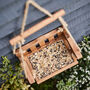 Personalised Garden Swing Hanging Bird Feeder, thumbnail 5 of 9