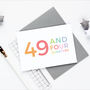 50th Birthday Wrapping Paper Set, thumbnail 11 of 11