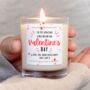 Girlfriend Valentine's Day Gift Personalised Candle, thumbnail 1 of 5