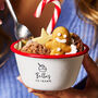 Christmas Personalised Ice Cream Bowl, thumbnail 3 of 3