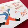 Naughty Or Nice Funny Christmas Greetings Card, thumbnail 1 of 5