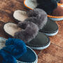 Mens Lucky Dip Mule Sheepers Slippers, thumbnail 8 of 9