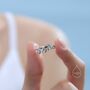 Sterling Silver Sycamore Maple Leaf Motif Ring, thumbnail 2 of 12