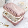 Personalised Pink Travel Jewellery Case, thumbnail 3 of 5