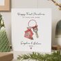 First Christmas New Home Card For Family Or Couple, thumbnail 1 of 7
