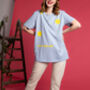 Keep Smiling Smiley Organic Cotton T Shirt, thumbnail 2 of 7