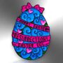 Happy Easter Resurrection Egg Enamel Pin, thumbnail 3 of 8