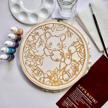 The Cheeky Scavenger DIY Batik Craft Kit For Beginners, 3 of 5