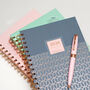 2026 Diary Matilda Myres A5 Week In View Wiro Personalised, thumbnail 1 of 12