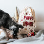 Personalised Glitter Dog Christmas Sack, thumbnail 3 of 9