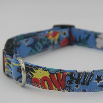 Comic Book Action Dog Collar, 8 of 12
